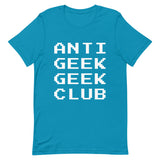 "Anti Geek Geek Club" Short-Sleeve Unisex T-Shirt