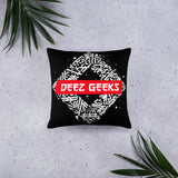 "Anaglyph Lion" Basic Pillow