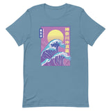 "Big Wave Vaporwave" Short-Sleeve Unisex T-Shirt