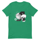 "Abstract Space Alien and Monkey" Short-Sleeve Unisex T-Shirt