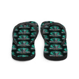 "Deez Geeks Pillage" Flip-Flops