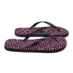 "Pink Tiger Stripes" Flip-Flops