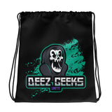 "Reaper / Pirate Skull" Dual design drawstring bag
