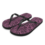 "Pink Tiger Stripes" Flip-Flops