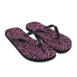 "Pink Tiger Stripes" Flip-Flops