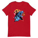 "Neon Dinosaur" Short-Sleeve Unisex T-Shirt