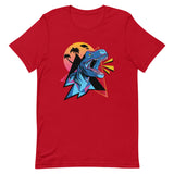 "Neon Dinosaur" Short-Sleeve Unisex T-Shirt