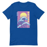 "Big Wave Vaporwave" Short-Sleeve Unisex T-Shirt
