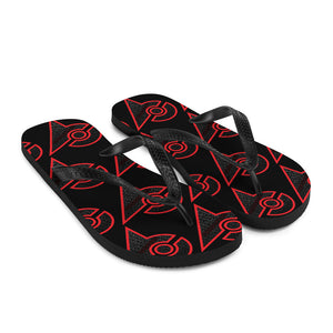 "POGO Team Red" Flip-Flops