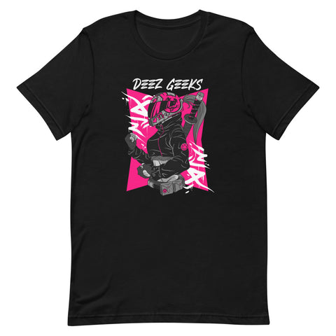 "Deez Geeks Biker" Short-Sleeve Unisex T-Shirt
