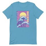 "Big Wave Vaporwave" Short-Sleeve Unisex T-Shirt
