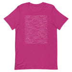 "Cat Line Art" Short-Sleeve Unisex T-Shirt