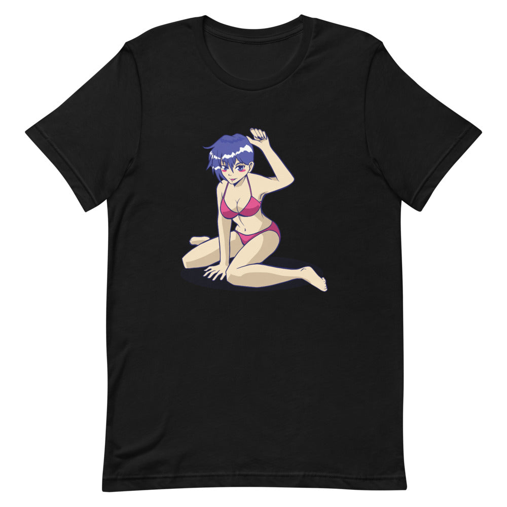 "Anime bikini girl" Short-Sleeve Unisex T-Shirt
