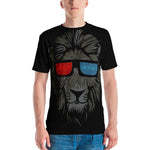 "Anaglyph Lion" Men's T-shirt
