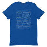 "Cat Line Art" Short-Sleeve Unisex T-Shirt