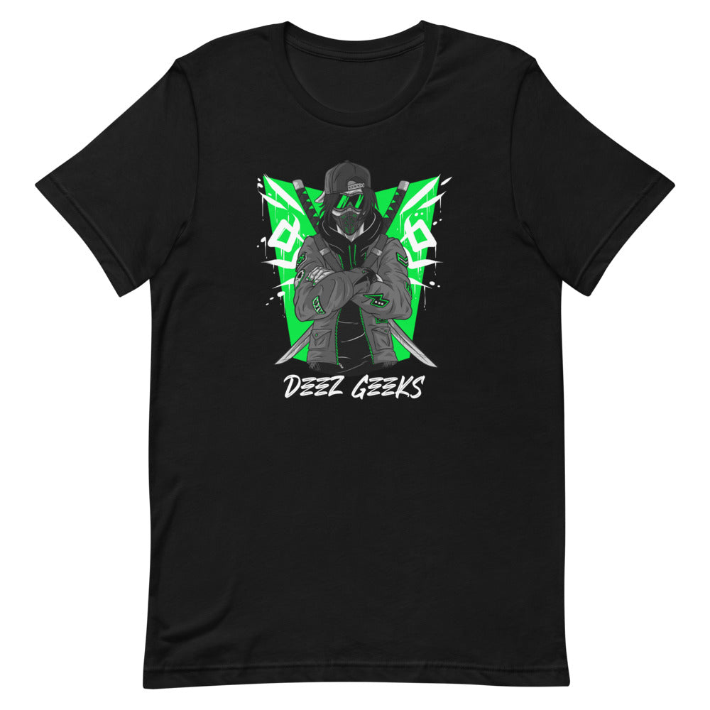 "Deez Geeks Anarchist Ninja" Short-Sleeve Unisex T-Shirt