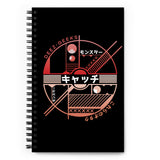 Deez Geeks Poke Book Spiral notebook