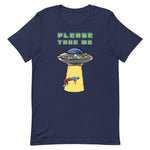 Alien Abduction - Short-Sleeve Unisex T-Shirt